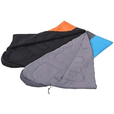 Спальник одеяло (220*75 см) сине-серый SY-081, Синий