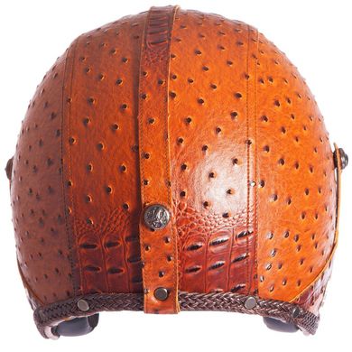 Шлем для чоппера (мотоцикла, мопеда) VINTAGE MS-555K-DBR, L (58-61)
