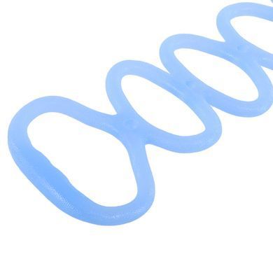 Лента силиконовая эластичная для растяжки с петлями 7 отверстий Stretch Strap Zelart FI-8707 цвет разные цвета