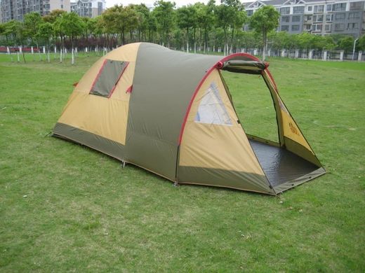 Трехместная палатка туристическая Green Camp GC1504