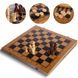 Шахматы, шашки, нарды 3 в 1 бамбуковые (39x39см) B-3140