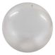 Большой надувной мяч фитбол 85 см прозрачный глянец 5415-21, Белый