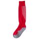 Футбольные гетры подростковые (махровый носок) р.34-39 F15, Красный