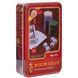 Набор для покера в металлической коробке Professional Poker chips Zelart IG-4591 100 фишек