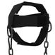 Упряжь тренажер для тренировки мышц шеи NECK HARNESS EZOUS N-06 черный