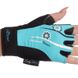 Перчатки для фитнеса женские MARATON 01-280018D, Черно-голубой