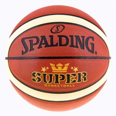 Мяч баскетбольный Spalding №7 PU Super 5SP-TF1000