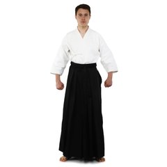 Одежда для Kendo, Iaido Aikido тренеровочный костюм Кендо, топы кендоги шаны Хакама Zelart CO-8873 размер 2 (рост 155-160)