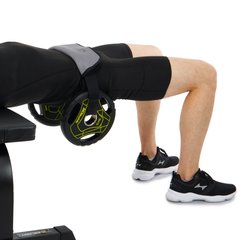 Набедренный пояс PORTABLE HIP THRUST STRAP EZOUS L-04 серый-черный