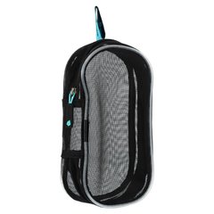 Чехол очков для плавания MadWave MESH POUCH BIG M070303 цвет черный