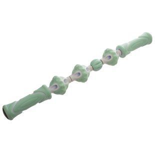 Массажер-палка роликовый антицеллюлитный 4 массажера Massager Bar FHAVK Zelart FI-1483 цвет мятный