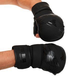Рукавиці Краби спарингові для MMA FISTRAGE VL-8437 розмір S колір чорний