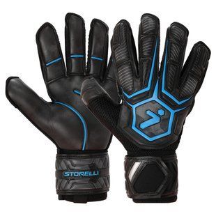 Перчатки вратарские с защитой пальцев STORELLI FB-905 размер 9 цвет черный-синий