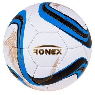 М'яч футбольний Grippy Ronex ZULU, синій. Знижка від 50шт. RX-ZU-BB