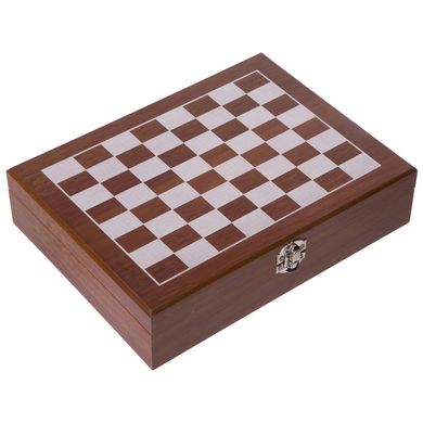 Набор настольных игр 2 в 1 шахматы карты W2517B