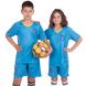 Форма футбольная детская УКРАИНА CO-3573-UKR, рост 116 Голубой