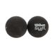 Мяч для сквоша WILSON STAFF SQUASH 2 BALL YEL DOT WRT617800 2шт черный