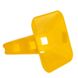 Фишка спортивная с отверстиями для штанги 23см C-7158, Желтый