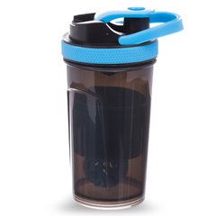 Шейкер TOP SHAKER BOTTLE Zelart FI-1869 цвет черный-синий