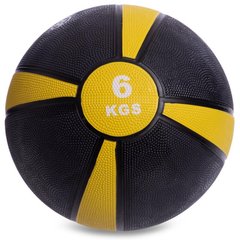 Мяч тяжелый для тренировок 6 кг медбол Zelart Medicine Ball FI-5122-6