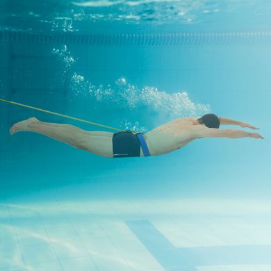 Поясной тренажер для плавания Zelart SWIMMING SAFETY CORD WITH BELT PL-3035