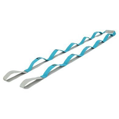 Лента стропа с петлями для растяжки Stretch Strap Record FI-1723 цвет бирюзовый