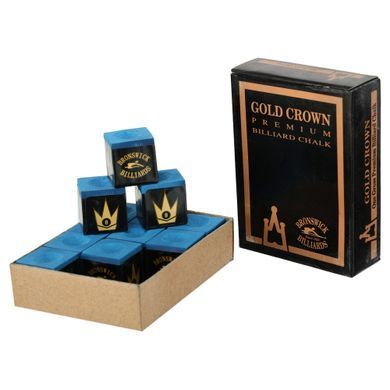 Мел для бильярда Gold Crown KS-3484 синий