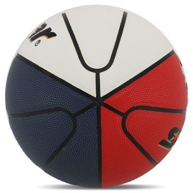 Мяч баскетбольный STAR 3ON3 BB4146C цвет красный-синий-белый