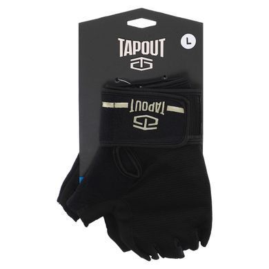 Перчатки для фитнеса и тяжелой атлетики TAPOUT SB168511 размер S цвет черный