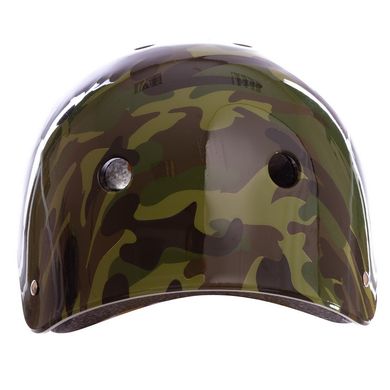 Шлем котелок для ВМХ, Skating и экстремального спорта Zelart (L-56-58) SK-5616-010, Хаки