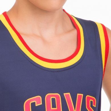 Форма баскетбольная детская NBA клуб Cleveland Cavaliers 23 4309 M-2XL синий-желтый