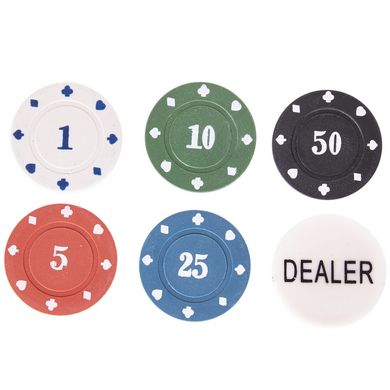 Покерный набор 80 фишек в металлической коробке IG-4590