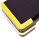 Степ платформа (90x34x10/15/20 см) желтая FI-1574, Черный