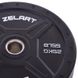 Бамперные диски резиновые Bumper Plates Zelart TA-2258-25 50,4мм 25кг черный