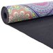 Коврик для йоги замшевый (Yoga mat) двухслойный 3мм Record FI-5662-18, серый