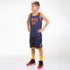 Форма баскетбольная детская NBA клуб Cleveland Cavaliers 23 4309 M-2XL синий-желтый