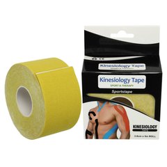 Кинезио тейп для лица и тела Kinesio tape Zelart BC-1091-3_8 размер 3,8смх5м цвета в ассортименте