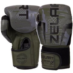 Перчатки боксерские на липучке Zelart BO-2533, 6 унций