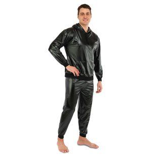 Костюм-сауна для схуднення SAUNA SUIT SIBOTE ST-7467 розмір XL колір чорний
