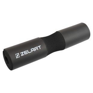 Накладка на гриф штанги пом'якшувальна Zelart TA-00073 колір чорний