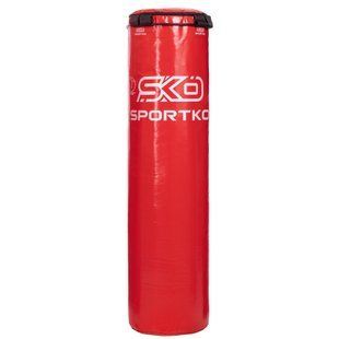 Мешок боксерский Цилиндрический PVC SPORTKO ЭЛИТ MP-0 цвет красный