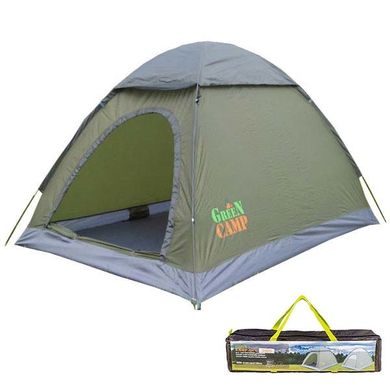 Палатка двухместная туристическая Green Camp 3005