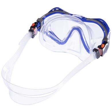 Набор для плавания (силиконовая маска и трубка) M309-SN132-SIL, Синий
