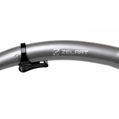 Набір для плавання маски з трубкою Zelart M138-SN50-4-PVC колір чорний-синій-прозорий