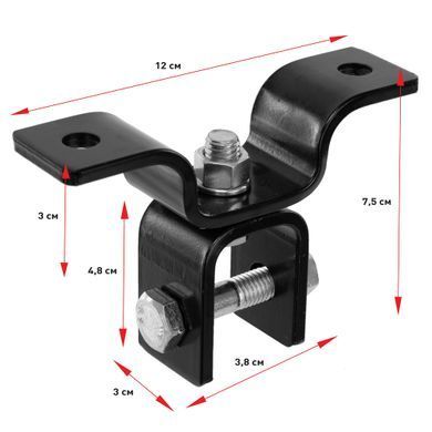Вертлюг крепление для боксерской груши MAXXMMA X1HB1 WOOD BEAM HEAVY BAG HANGER черный