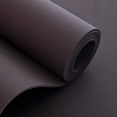 Коврик для фитнеса и йоги (180 x 60 x 0,3 см) FI-3510, Черный