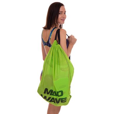 Рюкзак-мешок MadWave DRY MESH BAG M111801 цвет зеленый