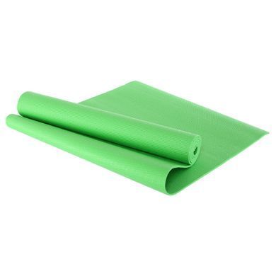 Килимок для фітнесу та спорту PVC Zelart FI-8723 колір світло-рожевий