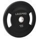 Блины диски полиуретановые 2 Handle металлическая втулка LiveUp LP8337-15 &oslash;51мм 15кг черный
