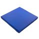 Мат спортивный Кожвинил (100 x 100 x 8 см) синий 1028-01